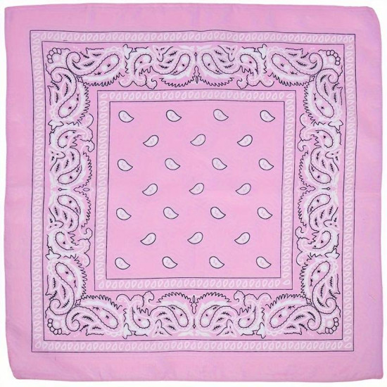 Wholesale fashion bandanas and accessories, pink bandana - Felizz