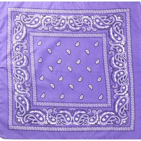 Großhändler Haar-Accessoires, Bandana lila- Felizz