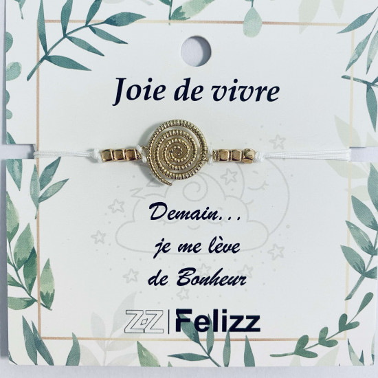 Supplier of costume jewelry, "Joie de vivre" bracelets - Felizz