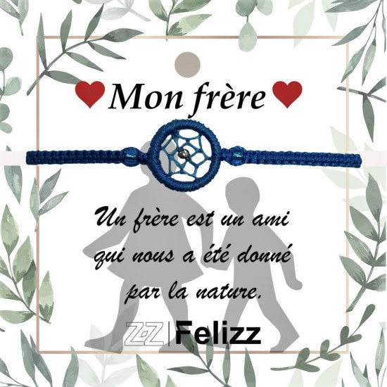 Supplier of costume jewelry, "Mon frère" bracelets - Felizz