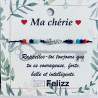 Bracelets Tendresse "Ma chérie"