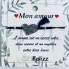 Tendresse "Mon amour" bracelets