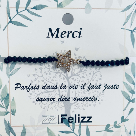 Proveedor de bisutería Pulseras "Merci" - Felizz