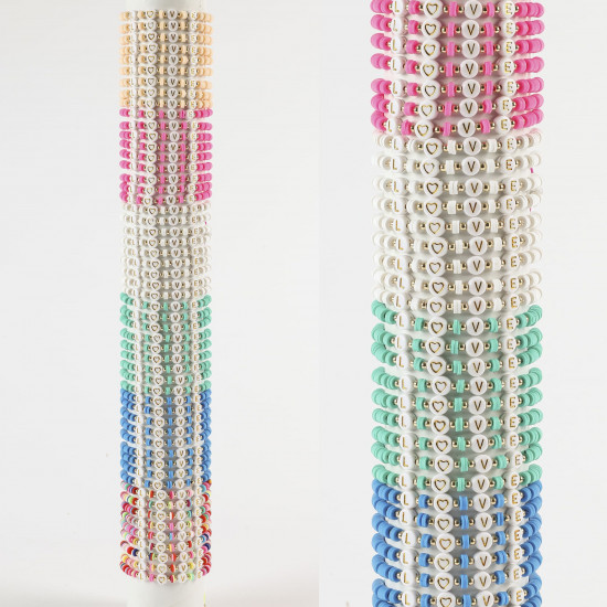 Wholesaler fancy bracelets on trendy tube, model GA2086 - Felizz