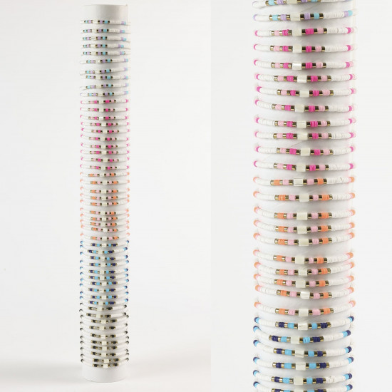 Wholesaler fancy bracelets on trendy tube, model GA2095 - Felizz