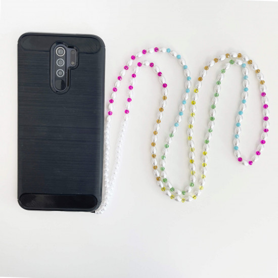 Wholesaler telephone jewelry, long pearly beads - Felizz