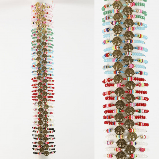 Wholesaler fancy bracelets on trendy tube, model GA2097 - Felizz