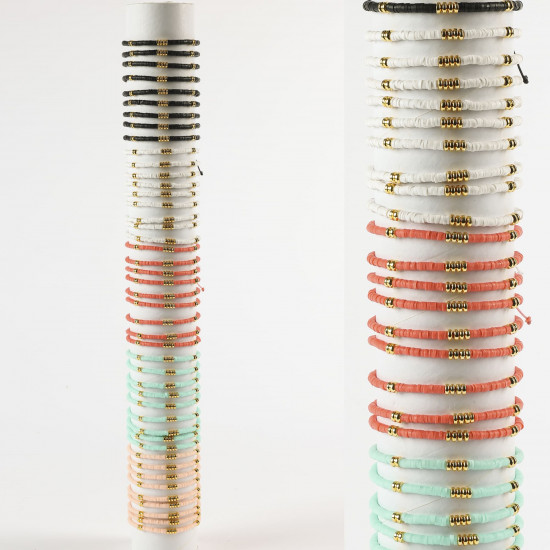 Wholesaler fancy bracelets on trendy tube, model GA2100 - Felizz