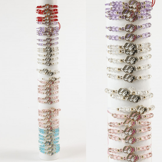 Grossiste bracelets fantaisies sur tube tendance, modèle GA2126 - Felizz