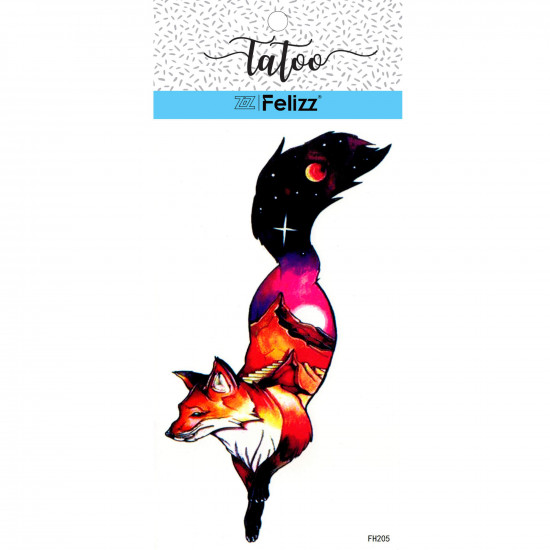 Tatuajes efímeros al por mayor, para profesionales FH205 - Felizz