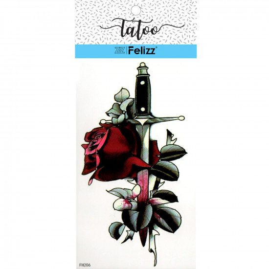 Tatuajes efímeros al por mayor, para profesionales FH206 - Felizz