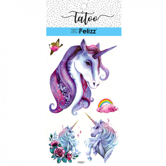 Tatuajes efímeros al por mayor, para profesionales FH207 - Felizz