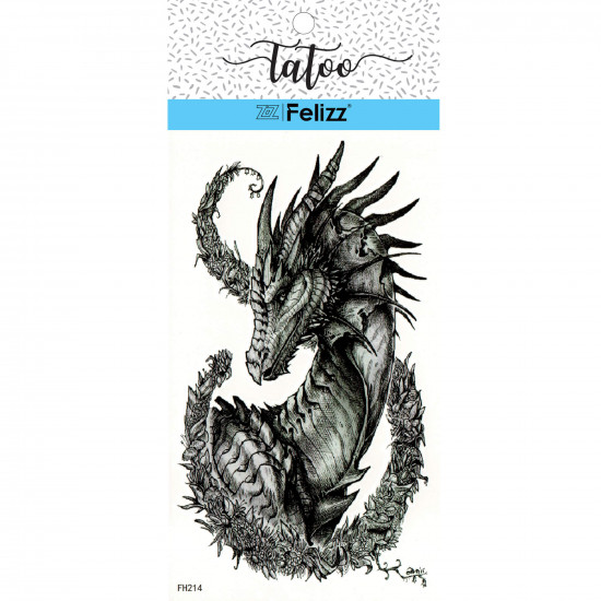 Tatuajes efímeros al por mayor, para profesionales FH214 - Felizz