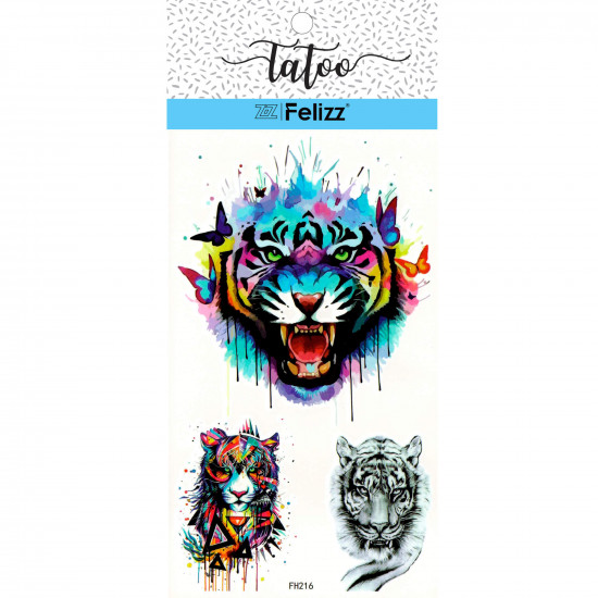 Tatuajes efímeros al por mayor, para profesionales FH216 - Felizz