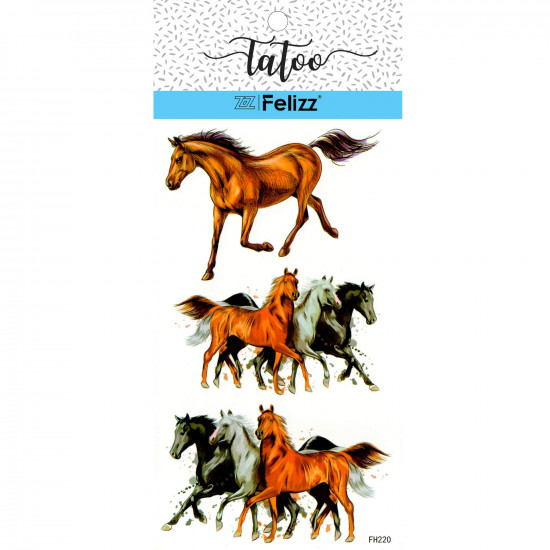 Tatuajes efímeros al por mayor, para profesionales FH220 - Felizz