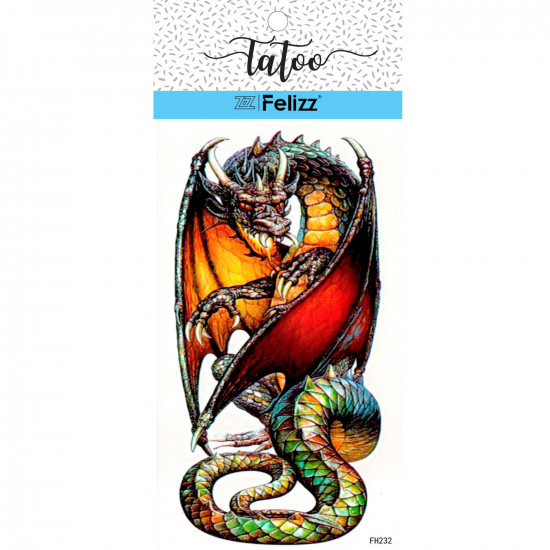 Tatuajes efímeros al por mayor, para profesionales FH232 - Felizz