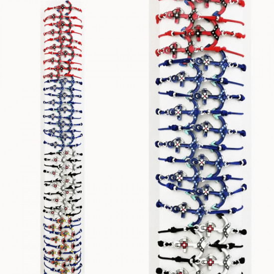 Grossiste bracelets fantaisies sur tube tendance, modèle 1611-19