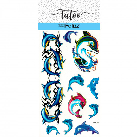 Wholesale ephemeral tattoos, for professionals HS529 - Felizz