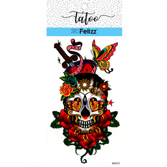 Tatuaggi effimeri all'ingrosso, per professionisti KR025- Felizz