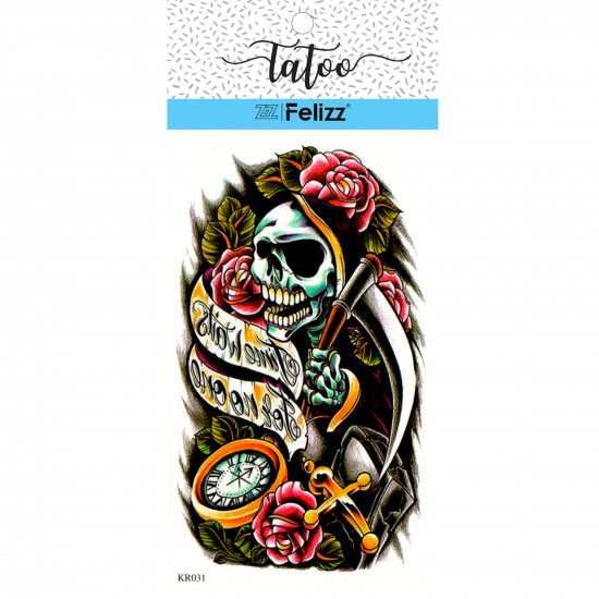 Wholesale ephemeral tattoos, for professionals KR031- Felizz