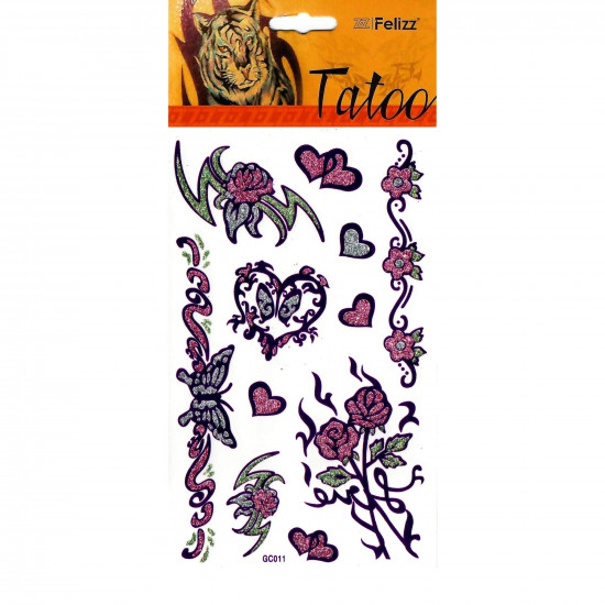 Grossiste tatouages éphémères, pour professionnels GC011- Felizz