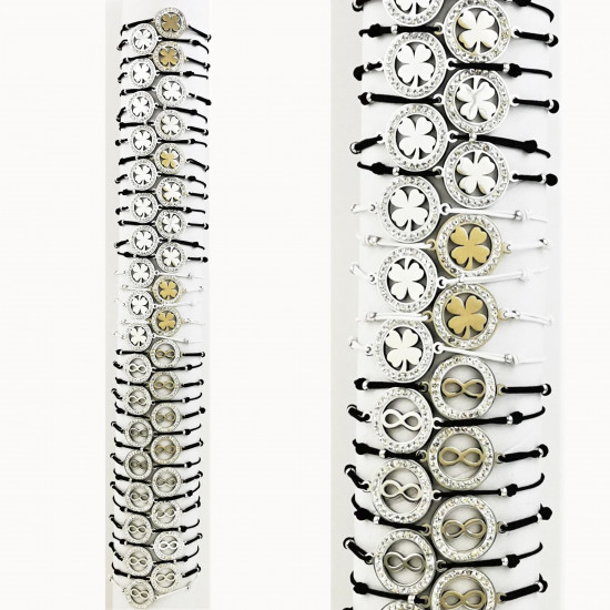 Grossista braccialetti di moda su tubo di tendenza, modello 1611-20-21