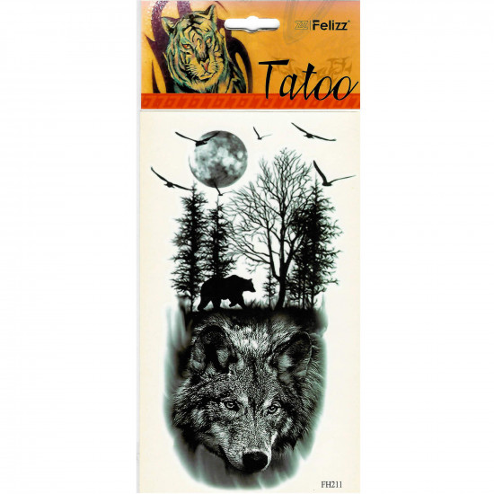 Tatuajes efímeros al por mayor, para profesionales FH211- Felizz