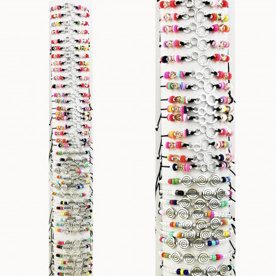 Grossiste bracelets fantaisies sur tube tendance, modèle G184-1-4