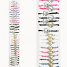 Tube bracelets tendances GA1712-1A-1B