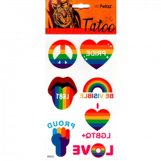 Wholesale ephemeral tattoos, models for the whole family - Felizz