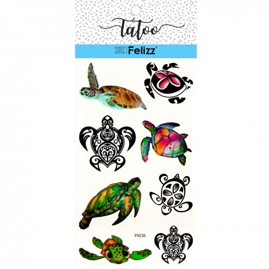 Tatuajes efímeros al por mayor, para profesionales FH235 - Felizz