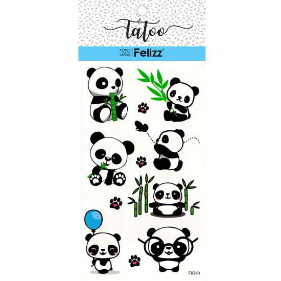 Wholesale ephemeral tattoos, for professionals FH240 - Felizz