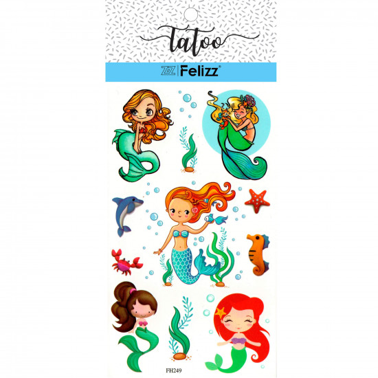 Tatuajes efímeros al por mayor, para profesionales FH249 - Felizz