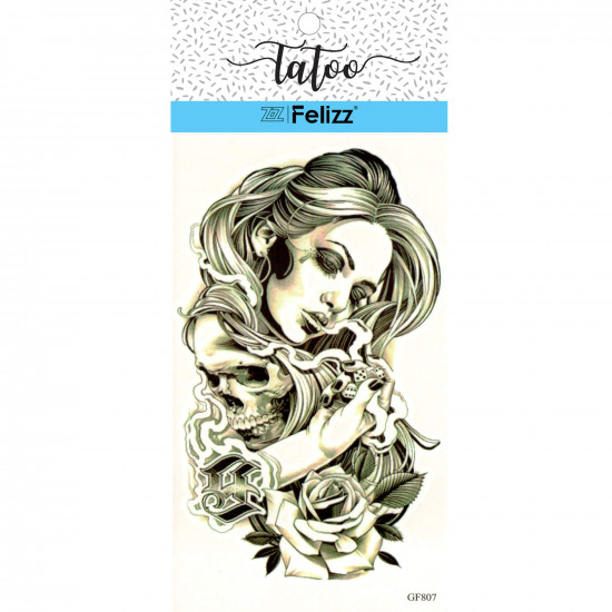 Tatuajes efímeros al por mayor, para profesionales GF807 - Felizz