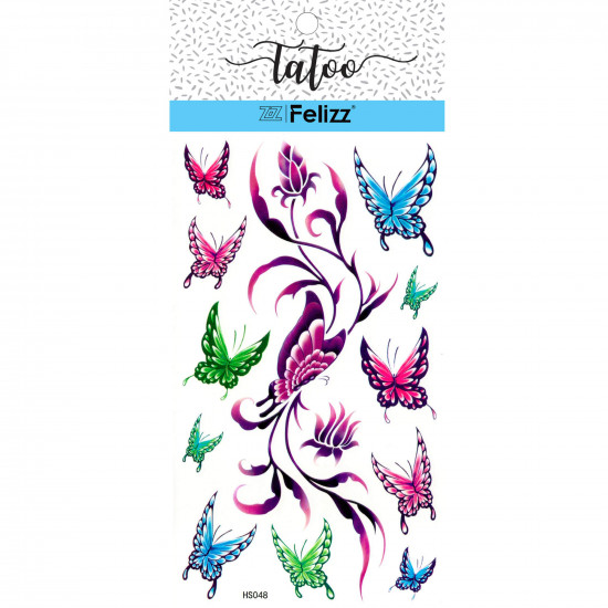 Grossiste tatouages éphémères, pour professionnels HS048- Felizz