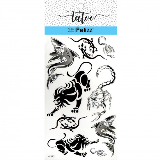 Wholesale ephemeral tattoos, for professionals HS212- Felizz