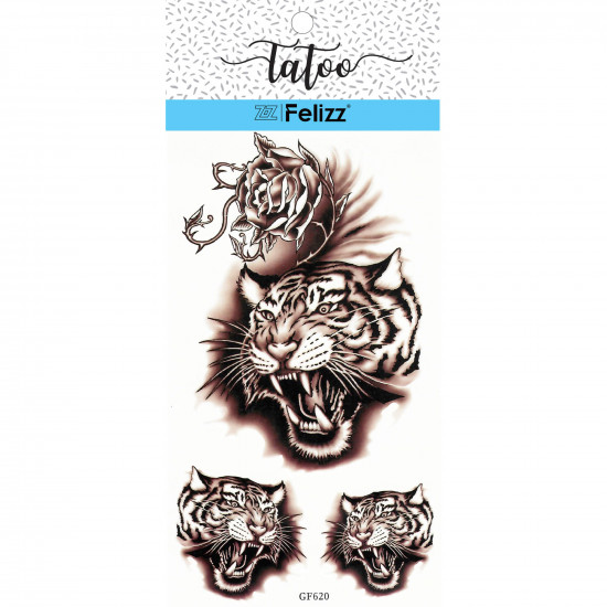 Grossiste tatouages éphémères, pour professionnels GF620 - Felizz