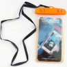 Orange waterproof pouch