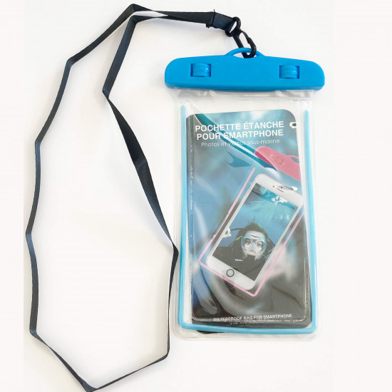 Meilleures pochettes étanches pour smartphone grossiste, BLEUE - Felizz
