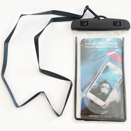 Best waterproof smartphone pouches wholesale, BLACK - Felizz