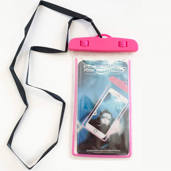 Best waterproof smartphone pouches wholesale, PINK - Felizz