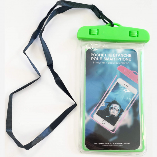 Meilleures pochettes étanches pour smartphone grossiste, VERTE- Felizz