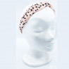 Salmon bow headband