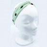 copy of Cream polka-dot bow headband
