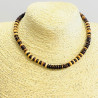 Coconut/Wood Necklace G171-2