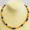 Coconut/Wood Necklace G171-6
