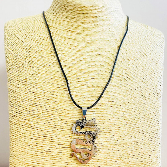 Proveedor collares de fantasía de acero, al por mayor collares G170-18 - Felizz