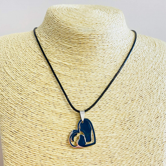 Proveedor collares de fantasía de acero, al por mayor collares G170-22 - Felizz