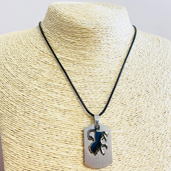 Proveedor collares de fantasía de acero, al por mayor collares G170-28 - Felizz