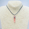Pink Glass Necklace